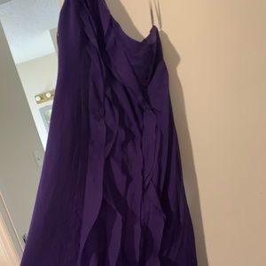 All purple bridesmaid dress size is fit for 20/22